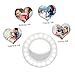 Angoily Design Mini Ring Light Fill Light for Phone Laptop and Camera Portable for Selfie Live Streaming
