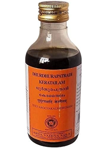 Dhurdhurapatradi Keratailam Kottakkal 2x200ml pour apaiser le cuir chevelu
