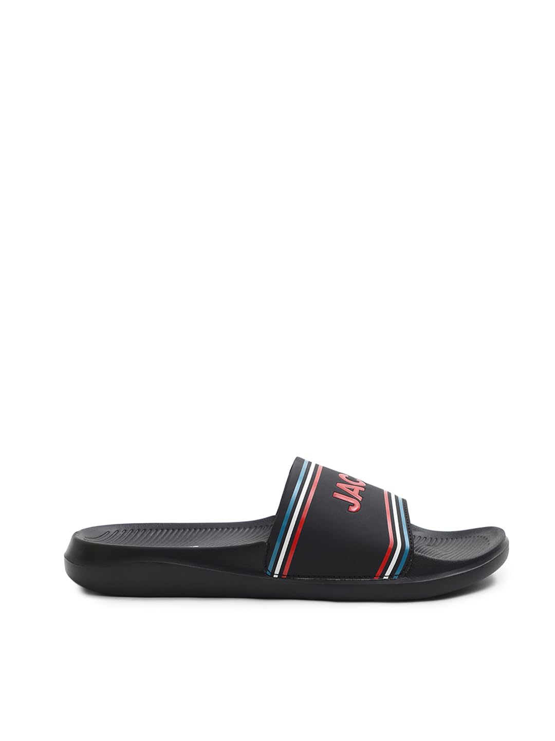 Jack & Jones Black Logo Print Pool Sliders (B0DCVGVWMH) Amazon Price History, Amazon Price Tracker