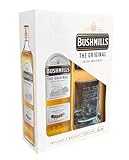 Bushmills Original Irish Whiskey Gift Set with 2 Branded Whiskey Tumblers
