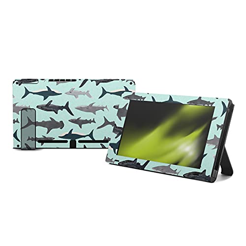 Autocollant vinyle Nintendo Switch Andrea Lauren Requins - 2