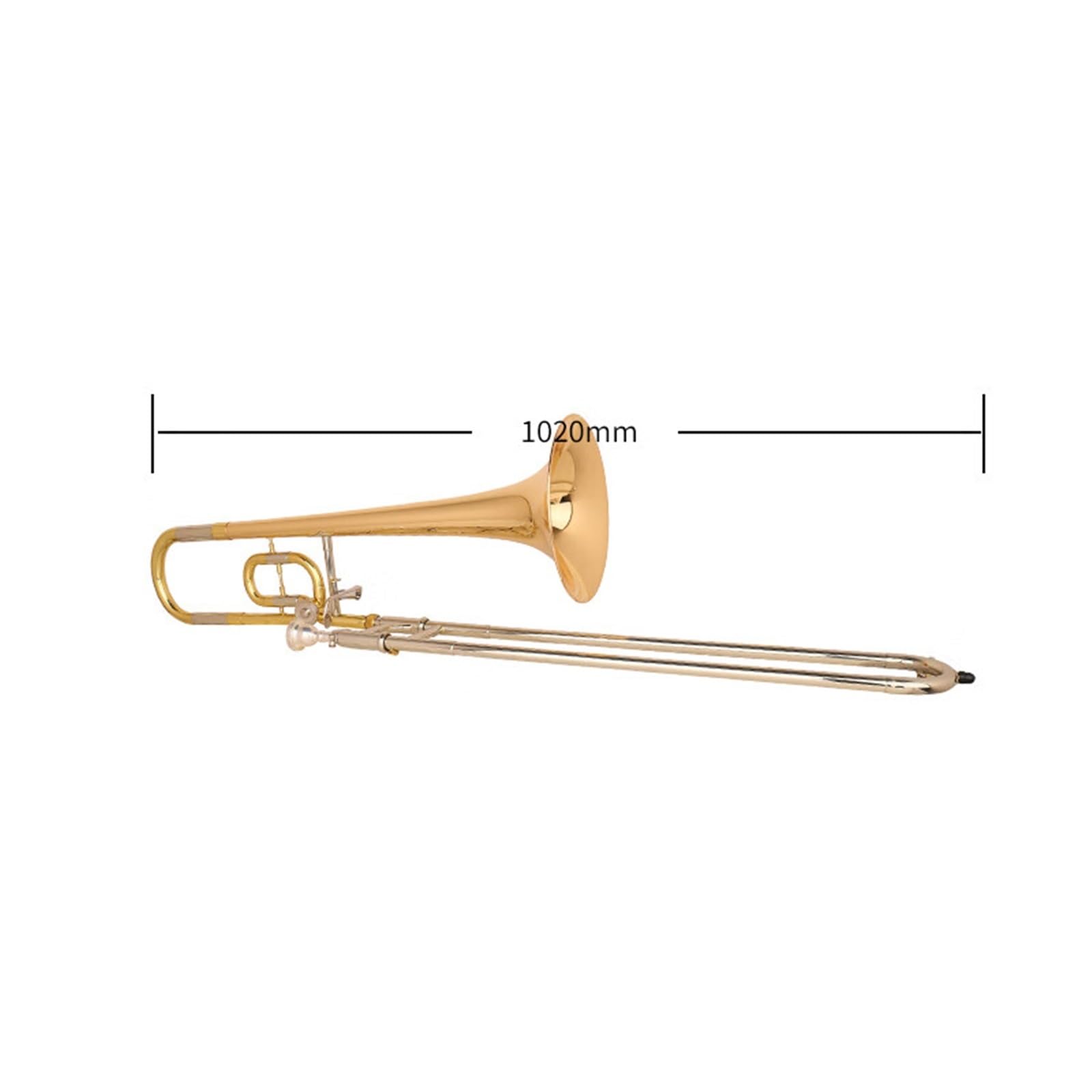 Trombone Per Principianti Professionisti Strumento A Fiato Con Trasposizione In Chiave Di Do/Si Bemolle