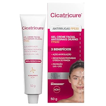 Creme Gel Antissinais Cicatricure FPS 30 Diurno 50g