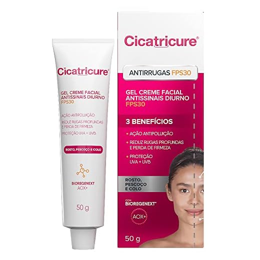 Creme Gel Antissinais Cicatricure FPS 30 Diurno 50g