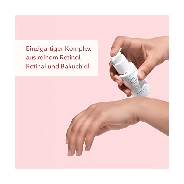 colibri skincare Vitamin A Serum - 30ml Retinol Serum hochdosiert - 4-fach Wirkstoffkomplex mit Retinol, Retinal… – Bild 5
