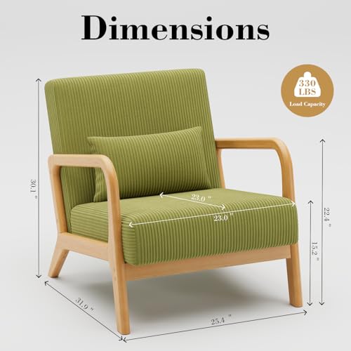 Sillón Moderno Plegable Verde miniatura 2