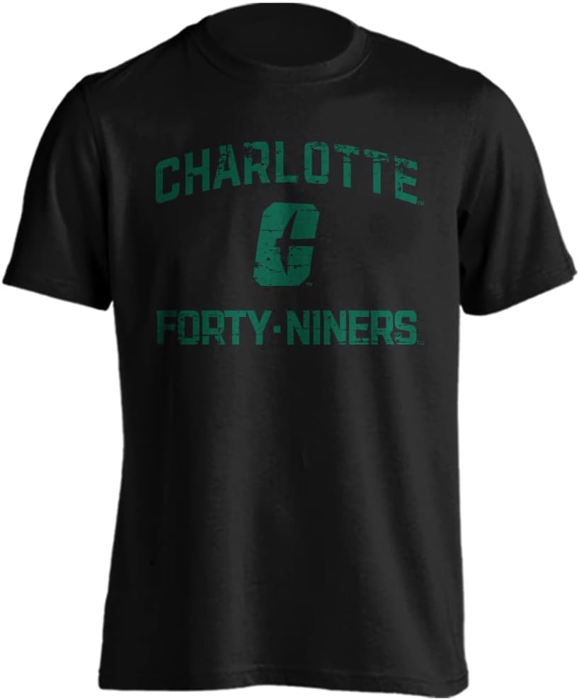 Sport Your Gear UNC Charlotte 49ers Distressed Retro T-Shirt