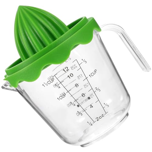 SMASOLO Exprimidor Manual Pequeño para Limón y Cítricos Prensa Jugo Portátil Herramienta de Cocina Fácil de Limpiar y Usar para Hogar Bar y Cocina
