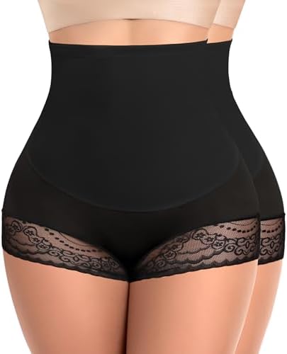 Ganado Tummy Control Shapewear for Women High Waisted Shaping Underwear Seamless Stomach Body Shaper Girdle Panties