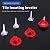 tile anti-lippage and spacing syste Tile Leveling System 1/8"Baseplates and Kit (1/16 inch 1/32 inch 1/8 inch 200 caps)