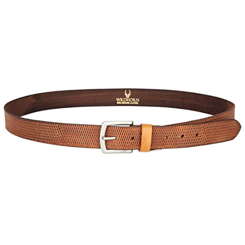 Image of WildHorn Carter Classic Leather Belt For Men