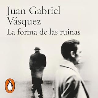 Diseño de la portada del título La forma de las ruinas