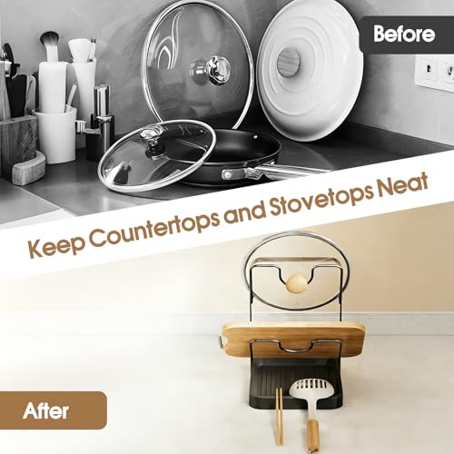 67% Off Stainless Steel 2-Tier Pan Lid Organizer - Image 5