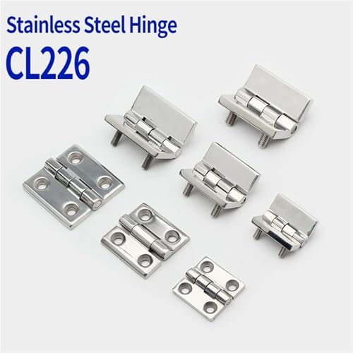Charnière industrielle robuste inox 304 pour remplacer vos fixations usées
