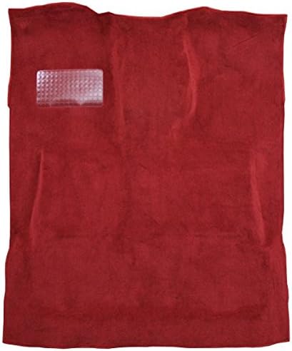 ACC Alfombra de marca compatible con Dodge Ram Club Cab Pickup Truck de 1973 a 1993, 2WD 4 velocidades o 4WD (8078-pelo de corte de felpa gris