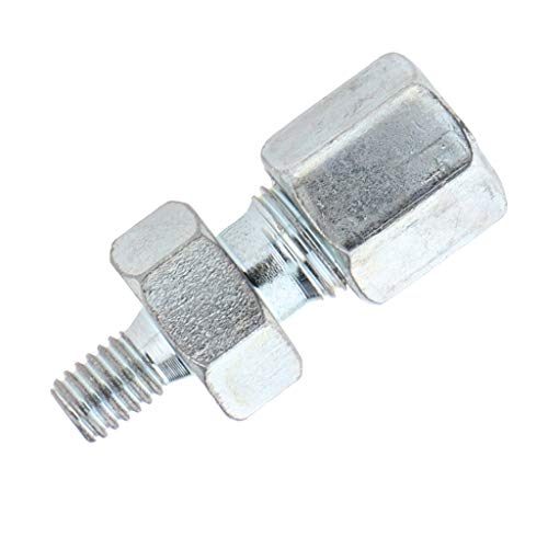 Baoblaze ajuste de graxa hidráulica padrão – liso, 90 graus, reto M10 x M6