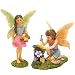 PRETMANNS Fairy Garden Fairies - Miniature Accessories - 2 Garden Fairies - Fairy Garden Supplies