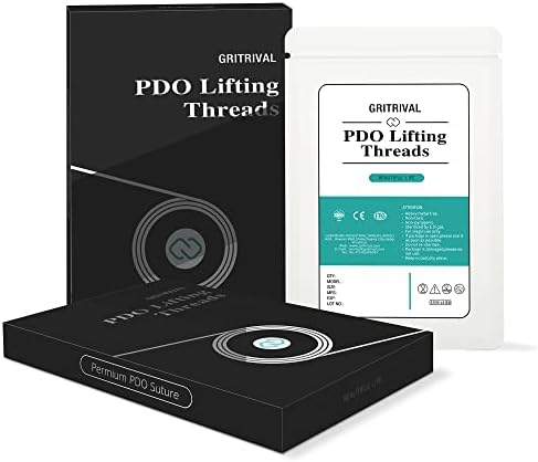 GRITRIVAL Pdo Threads, For Face Thread Lift, Korean Protein Thread Lifting (20Pcs-30G*25MM)