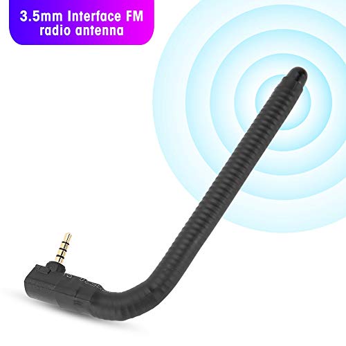 Antena externa para radio de teléfono móvil con conector de codo de 3,5 mm 5