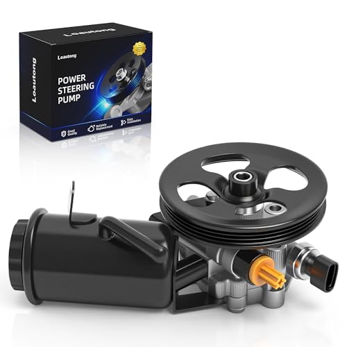 Loautong 21-5242 Power Steering Pump with Pulley Reservoir,Fit for Scion xA xB 2004-2006,Fit for Toyota Echo 2000-2005, Replace 44310-52020 44310-52050 96-5242 44310-52090 4431052090 18602703-101