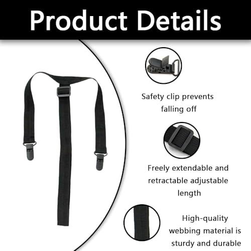 2 PCS Assistive Devices for Disabled, Clip and Pull Dressing Aid Adjustable Wearing Assist Tool for Elderly Handicap People Pregnant Injuries Post-Surgery Recovery (Black) - Image 4