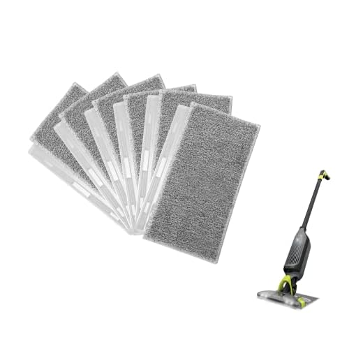 Cherimo Replacement Mop Pad for Shark VACMOP Pro Cordless Vacuums,Compatible with Models VM252,VM200,VMP30 Series (Pack of 6)