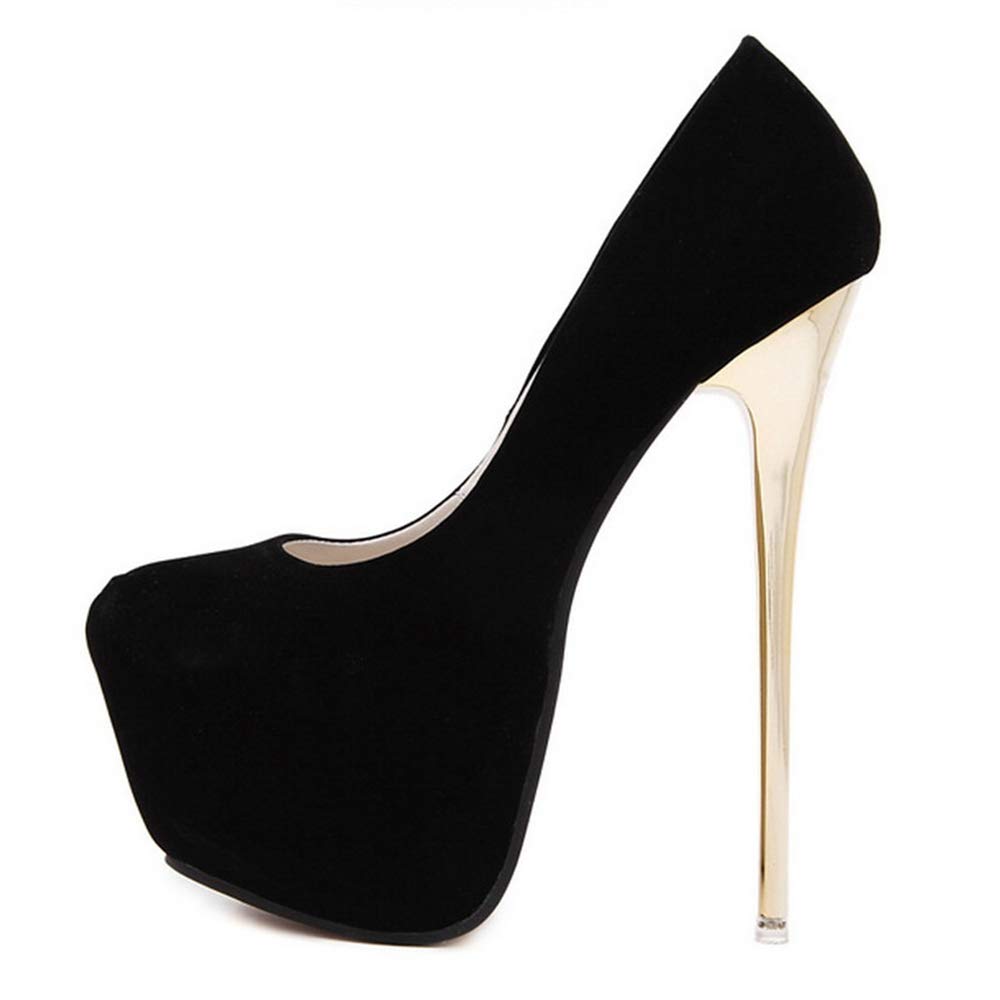 Zapatos de tacón alto para mujer, 5 cm, plataforma, estilo Stiletto de 16 cm, sandalias de tacón para bodas, fiestas, zapatos