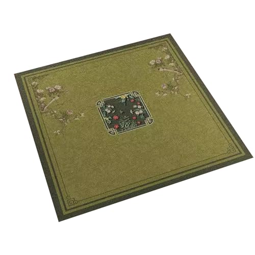 Tapete para mesa de Mahjong, antideslizante, 70x70 cm miniatura 1