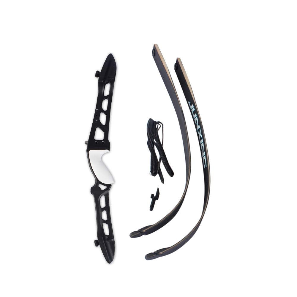 Bogenschießen Recurve Bogen 68" Takedown Bogen 18-40lbs Langbogen zum Jagen und Schießen