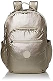Kipling Women's Seoul Extra Large 17' Laptop Backpack, Cloud Metal, 13.5' L X 18.25' H X 7.75' D