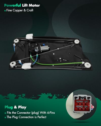 Image of SCITOO Power Window Regulator w /Motor for Land Rover LR2 2008-2015