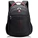 Produktbild Moderner Marken Laptoprucksack Swiss Design schwarz, 30l - gepolsterte Laptoptasche 15,6 Zoll und weitere Fächer, Notebook und Tablet sicher verstaut, Wasserabweisende Canvas-Oberfläche