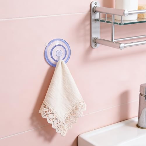 Ventosas transparentes de PVC DOITOOL con cabeza de hongo para baño y ventanas, pack de 30 piezas 8