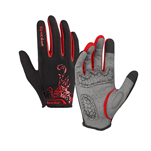 Gants de cyclisme complets et tactiles pour vélo de route et VTT