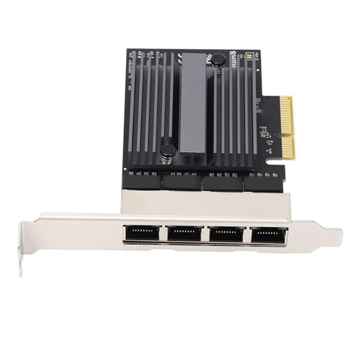 Carte Ethernet Gigabit 4 ports RJ45 ordinateur de bureau et serveur