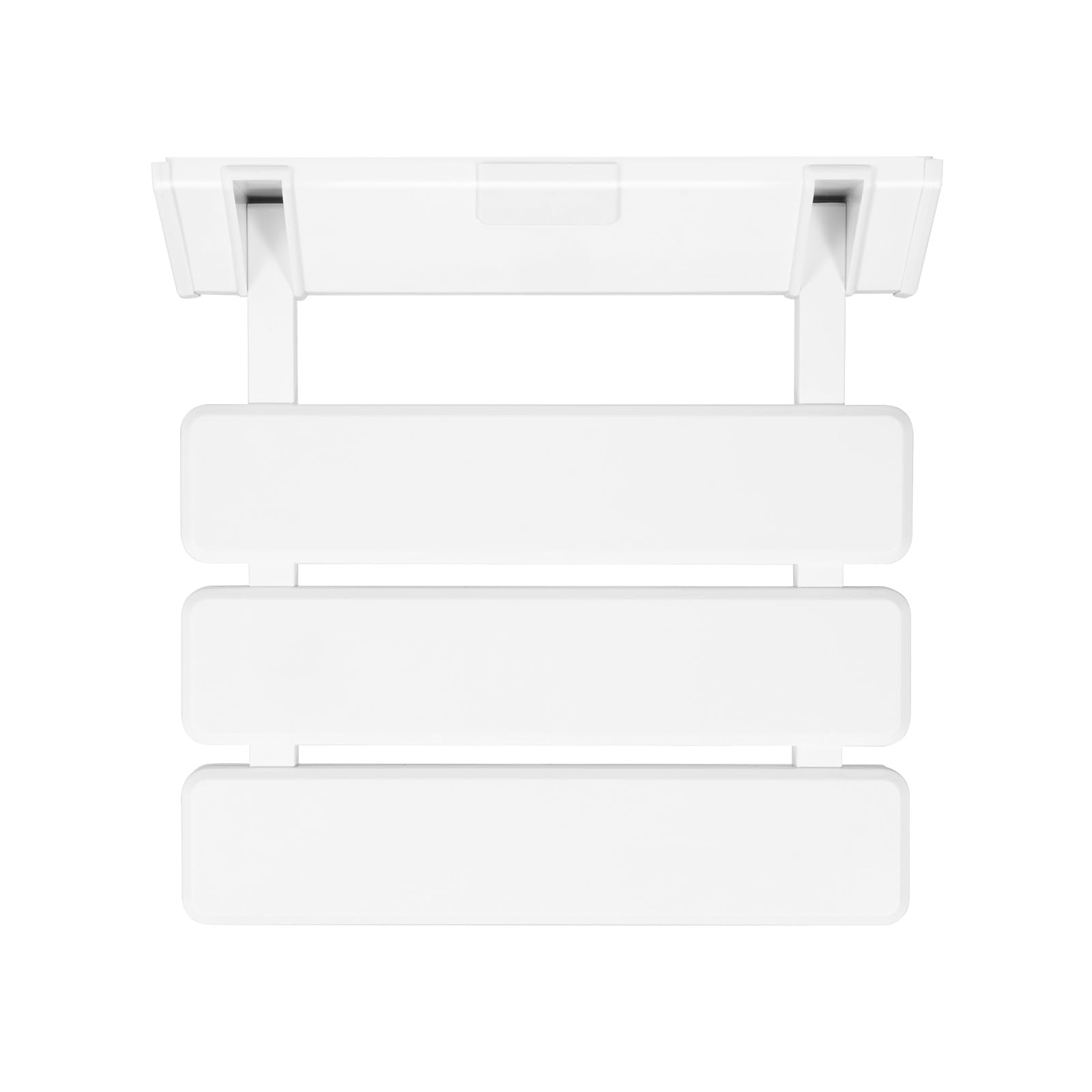 Asiento para ducha plegable de pared, capacidad de carga de 130 kg, silla de ducha plegable antideslizante 2 en 1, apto para ancianos y mujeres embarazadas discapacitados