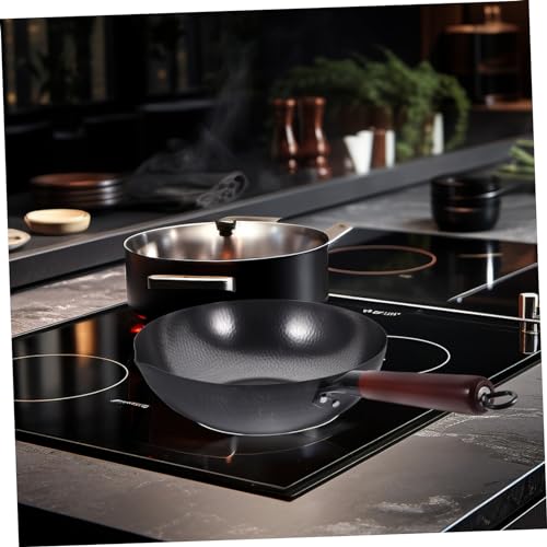 Sartén Wok Tradicional de Hierro Forjado Cabilock miniatura 6