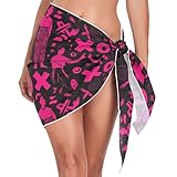 Xo & Figure - Funda de almohada de satén negro para cabello y piel, tamaño individual, funda de almohada grande para bambú, funda de almohada con cremallera (usuario), Varios colores, M