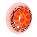 KiBcsLic 1 Replaceable Inline Skate Training Wheel Unit, Orange, 90mm