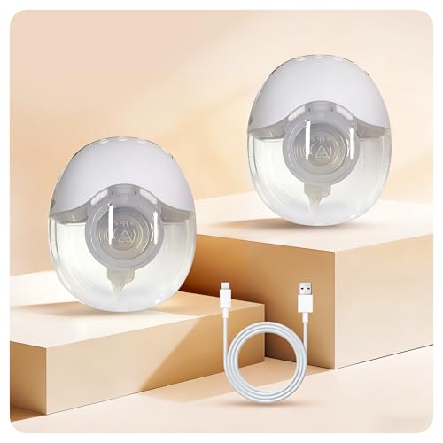 Extractor de leche eléctrico portátil manos libres 2 unidades miniatura 1
