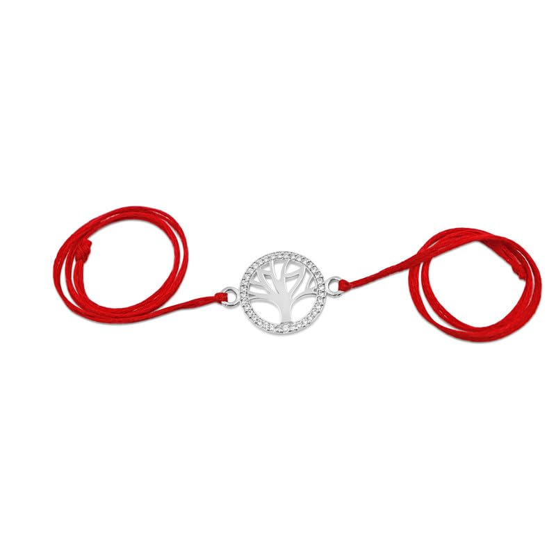 zarkan Love With Nature Pure Silver Rakhi with Roli Chawal-picture-26