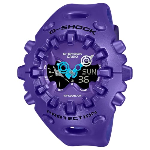 �J�V�I G-Shock �r�b�O�P�[�X �p�[�v�� ���� �A�i���O �f�W�^�� �r���v GAV01-2A, �p�[�v��