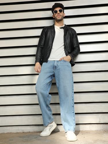 Image of HIGH Star Men's Regular Fit Mid Rise Jeans