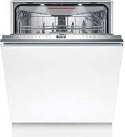Bosch SBV6ZCX16E Serie 6 XXL-Geschirrspüler 60 cm, vollintegrierte Spülmaschine, Besteckschublade, Made in Germany, Extrem leise, Intelligent Programm, Max Flex Körbe, Rackmatic, Home Connect