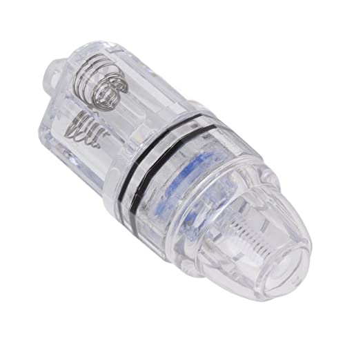 Luz para Isca de Peixe, Gota Profunda, Luz de Pesca Transparente, Plástico Aa, Alimentado por Bateri