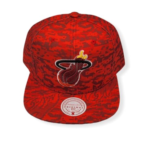 Miami Heat Mitchell & Ness Snapback miniatura 1