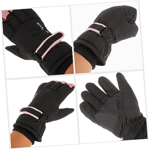 NOLITOY 1 Par Luvas De Neve De Luvas Para Esportes De Inverno Luvas De Snowboard Luvas De Esportes D