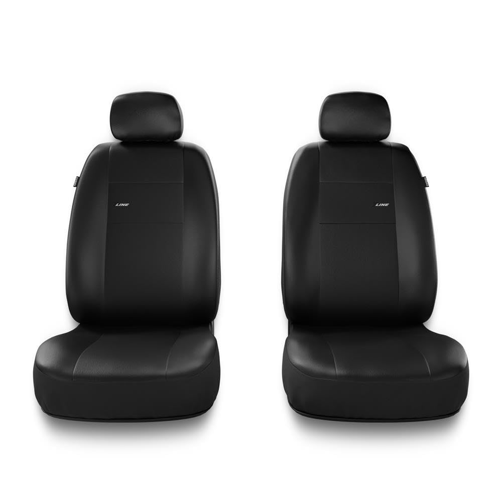 Mossa Housses siège adaptées pour Toyota Hilux VI VII VIII 1998-. 2XL-B
