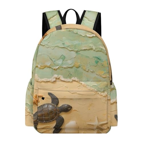 Sac à dos d'école pour garçons et filles au design dessin animé multicolore