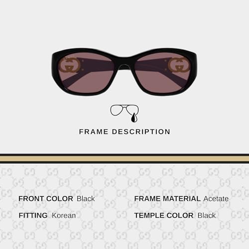 Gucci GG1826SK Designer Fashion Sunglasses for Women Eyewear with eSHADES Kit - Embrace Sophistication and Elegance2